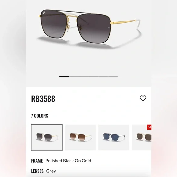 Ray-Ban | Accessories | Rayban 3588 Sunglasses S917 | Poshmark display picture 1